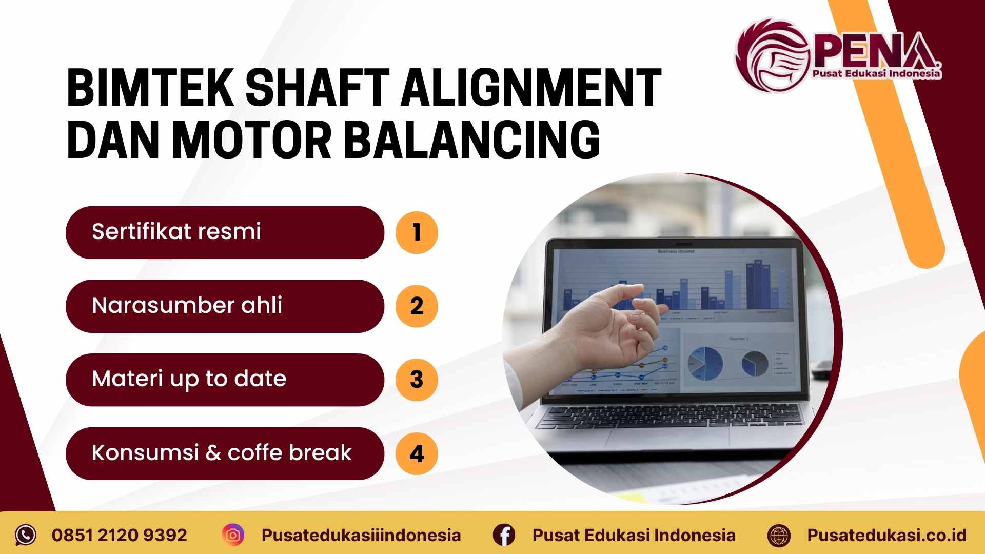 Bimtek Shaft Alignment dan Motor Balancing Terbaru 2025/2026