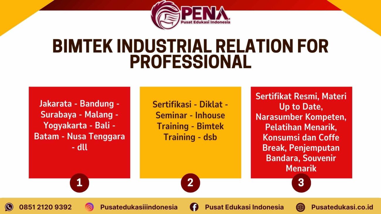 Bimtek Industrial Relation for Professional Terbaru 2025/2026