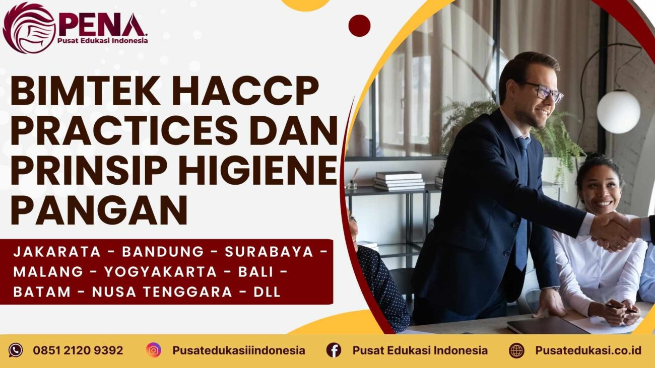 Bimtek HACCP Practices dan Prinsip Higiene Pangan Terbaru 2025/2026