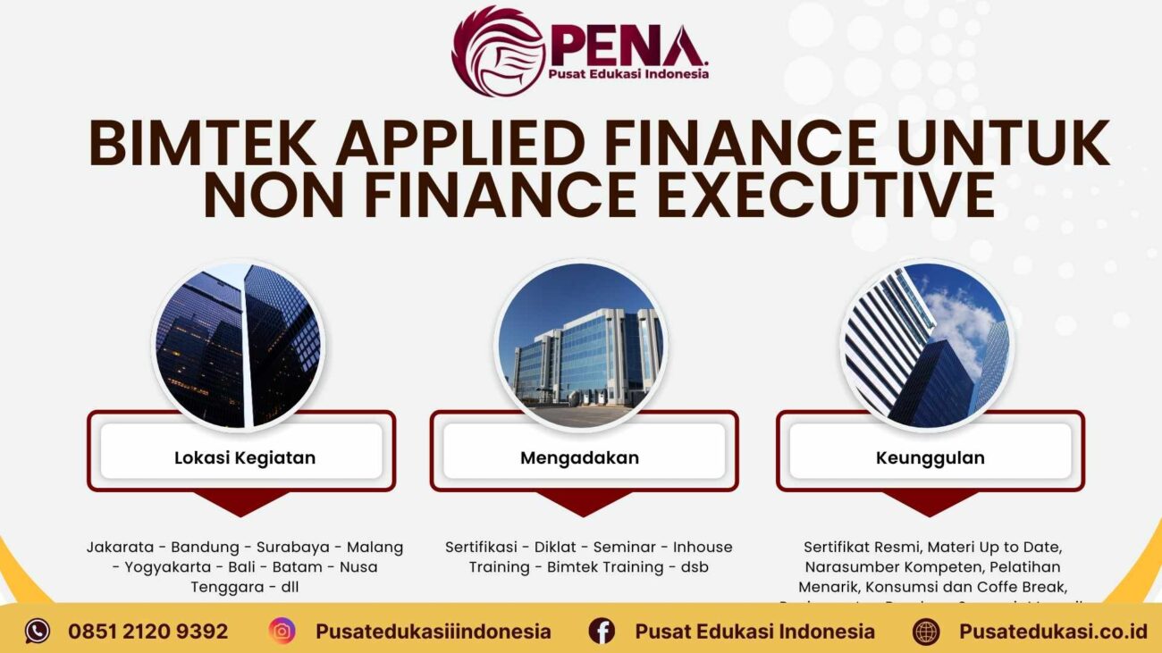 Bimtek Applied Finance untuk Non Finance Executive Terbaru 2025/2026