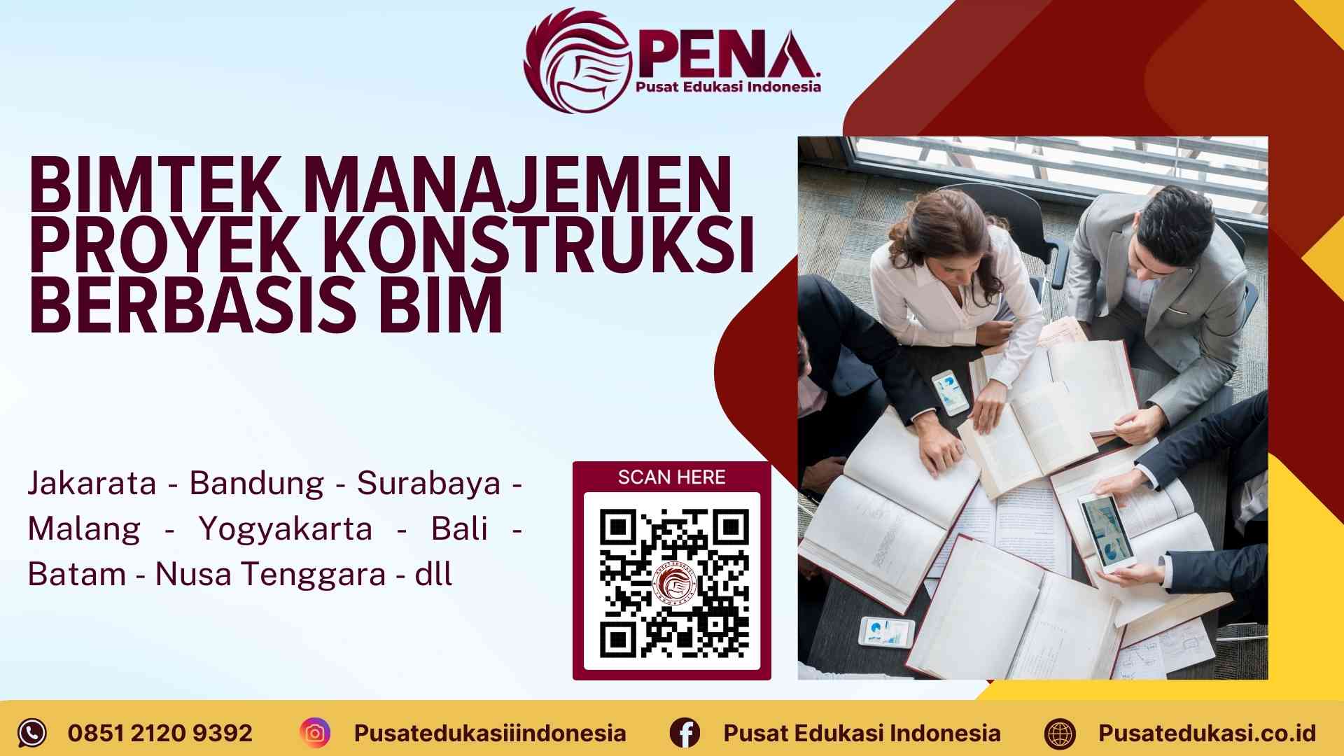 Bimtek Manajemen Proyek Konstruksi Berbasis BIM Terbaru 2025/2026