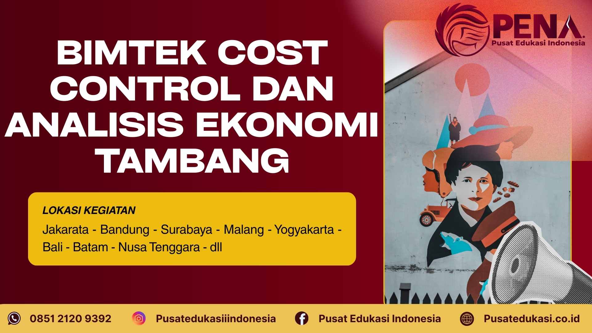 Bimtek Cost Control dan Analisis Ekonomi Tambang Terbaru 2025/2026