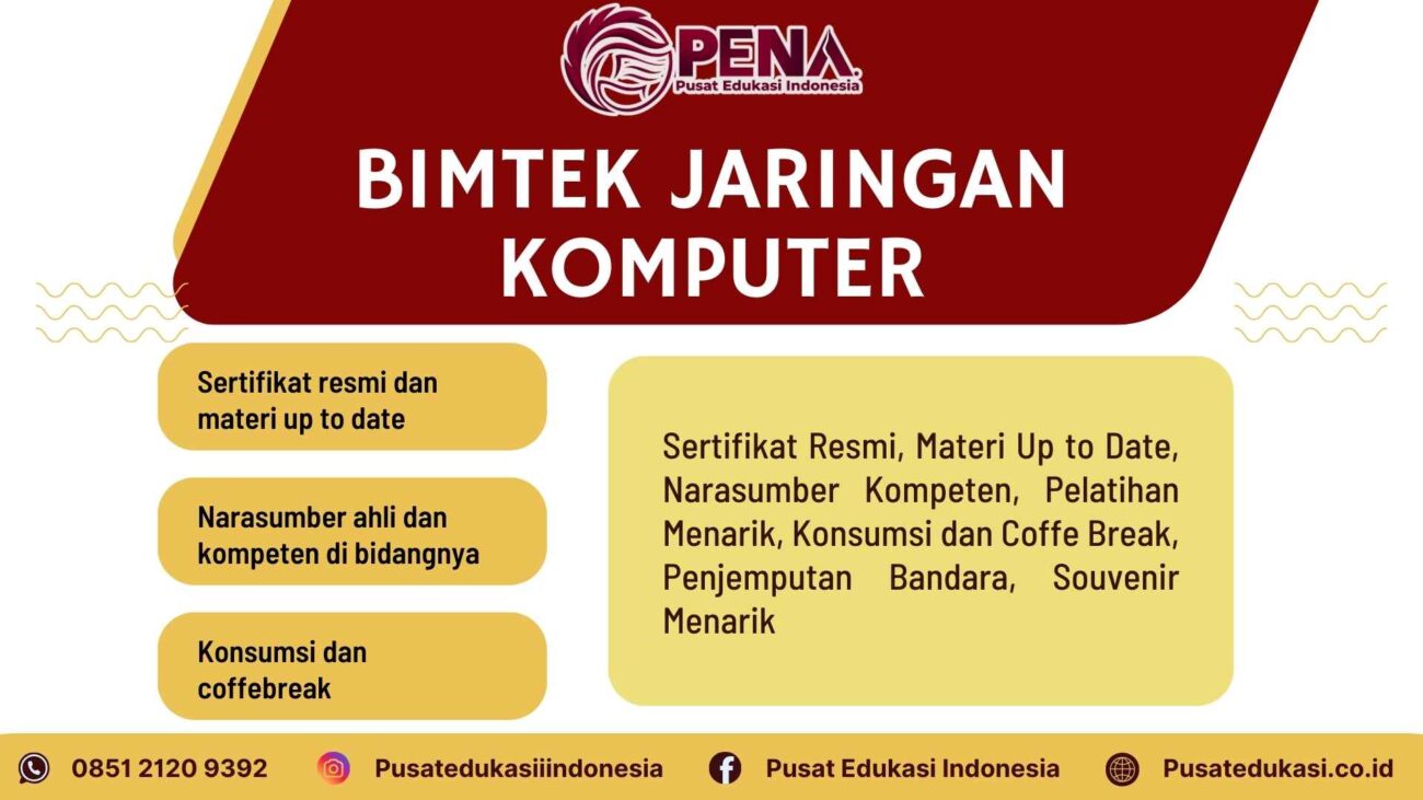 Bimtek Training Jaringan Komputer Terbaru 2025/2026