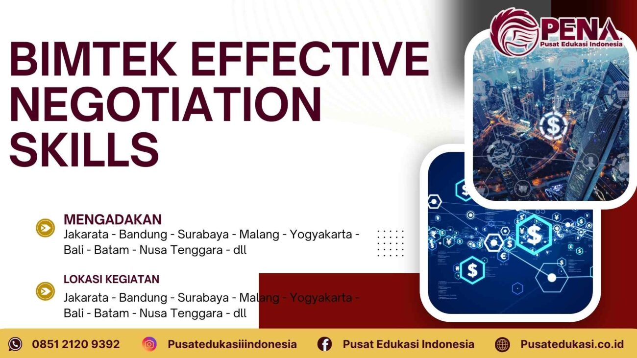 Bimtek Effective Negotiation Skills Terbaru 2025/2026
