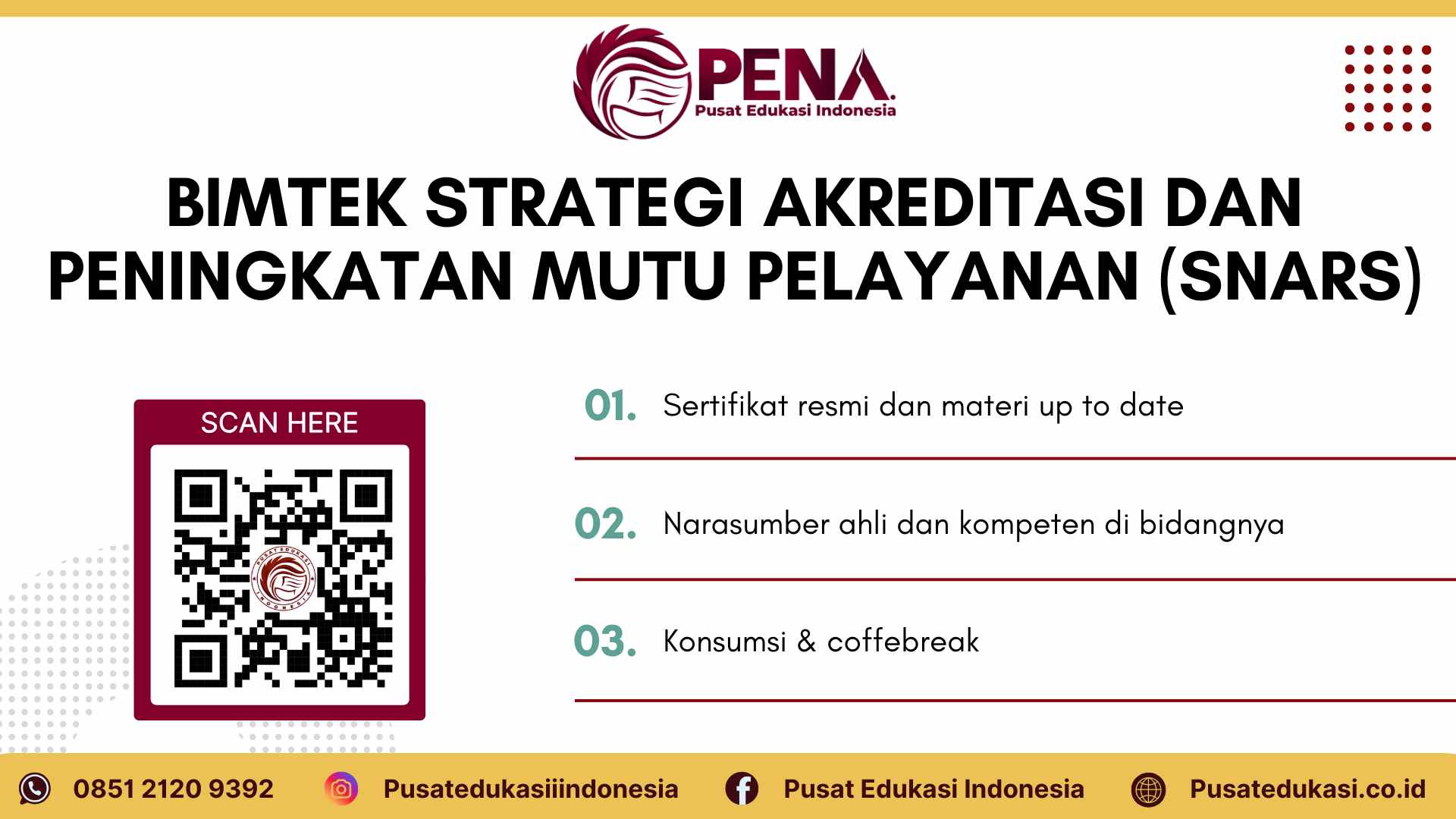 Bimtek Strategi Akreditasi dan Peningkatan Mutu Pelayanan (SNARS) Terbaru 2025/2026