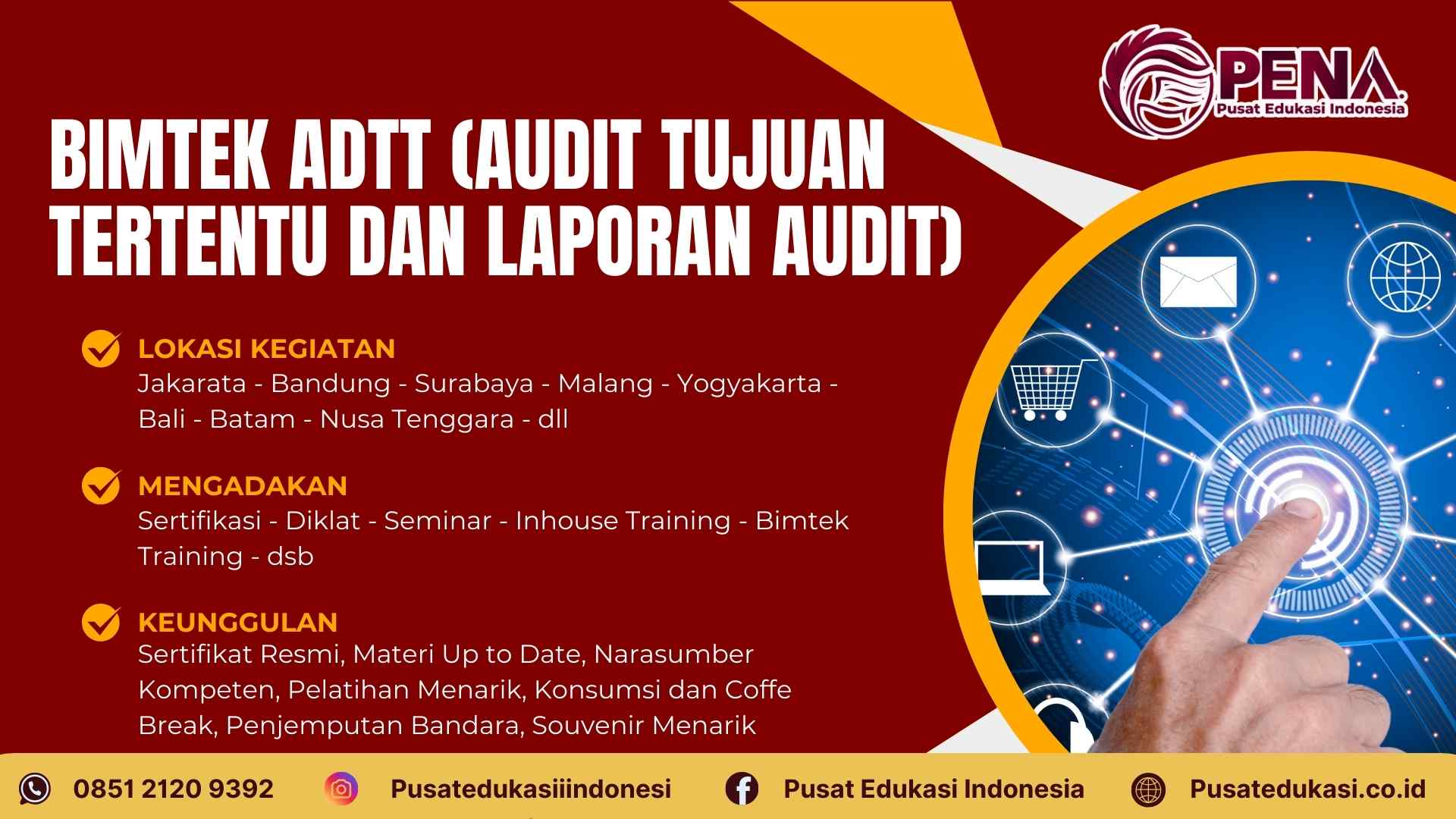 Bimtek ADTT (Audit Tujuan Tertentu dan Laporan Audit Tujuan Tertentu) Terbaru 2025/2026