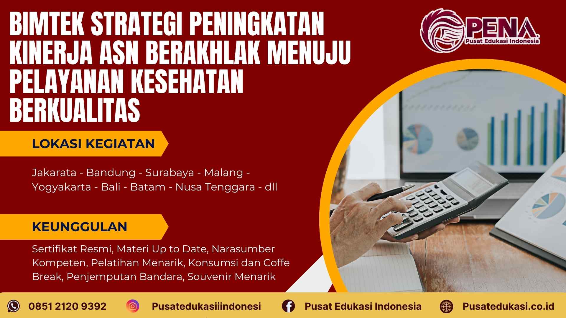 Bimtek Strategi Peningkatan Kinerja ASN BerAKHLAK Menuju Pelayanan Kesehatan Berkualitas Terbaru 2025/2026