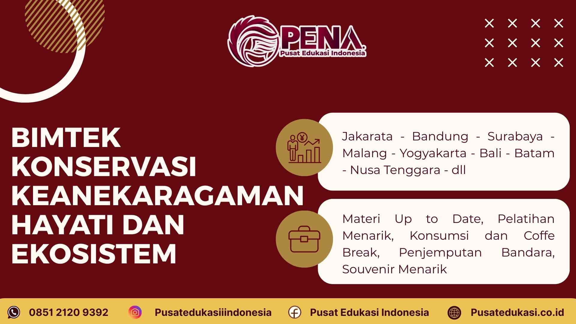 Pelatihan Konservasi Keanekaragaman Hayati dan Ekosistem Terbaru 2025/2026