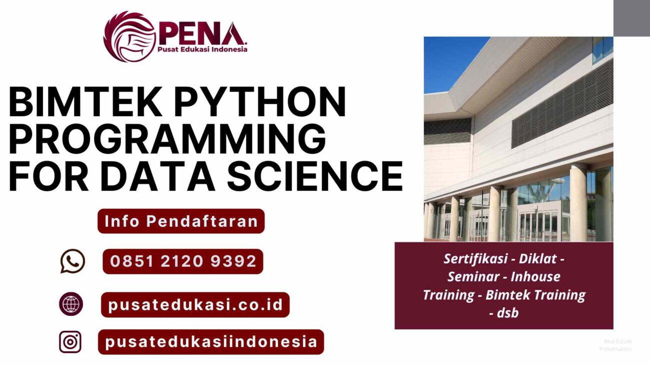 Bimtek Python Programming for Data Science Terbaru 2025/2026