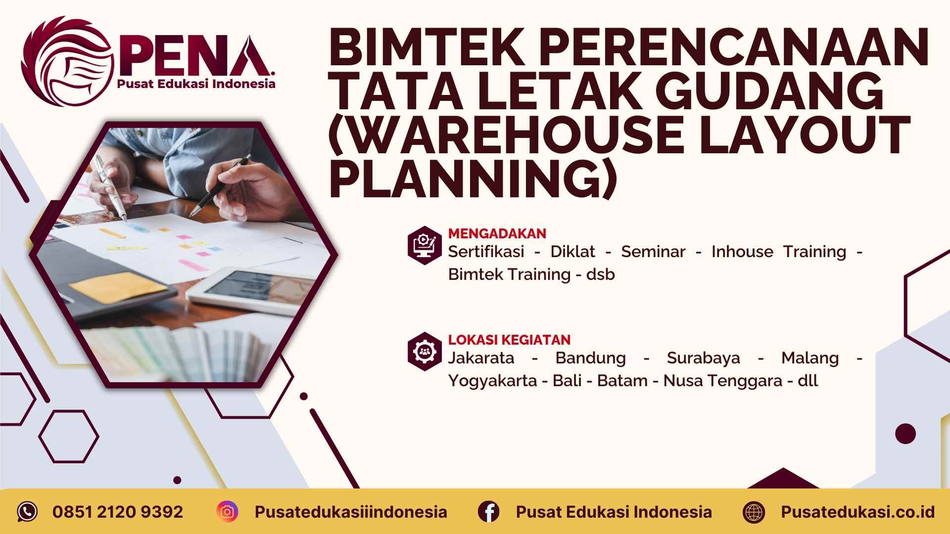 Bimtek Perencanaan Tata Letak Gudang (Warehouse Layout Planning) Terbaru 2025/2026