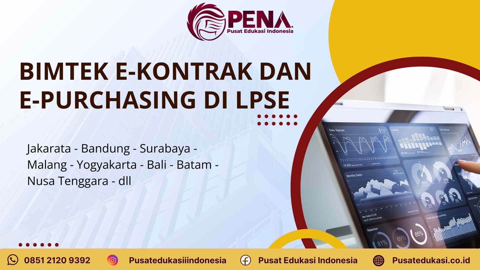 Bimtek E Kontrak dan E Purchasing di LPSE Terbaru 2025/2026