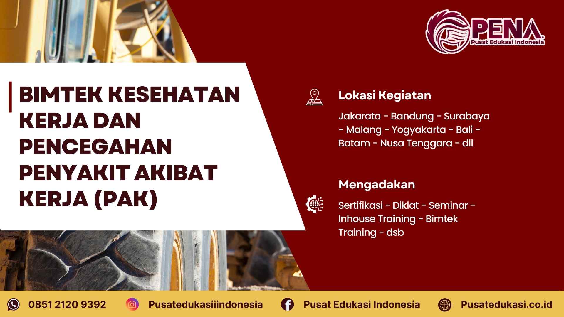Bimtek Kesehatan Kerja dan Pencegahan Penyakit Akibat Kerja (PAK) Terbaru 2025/2026