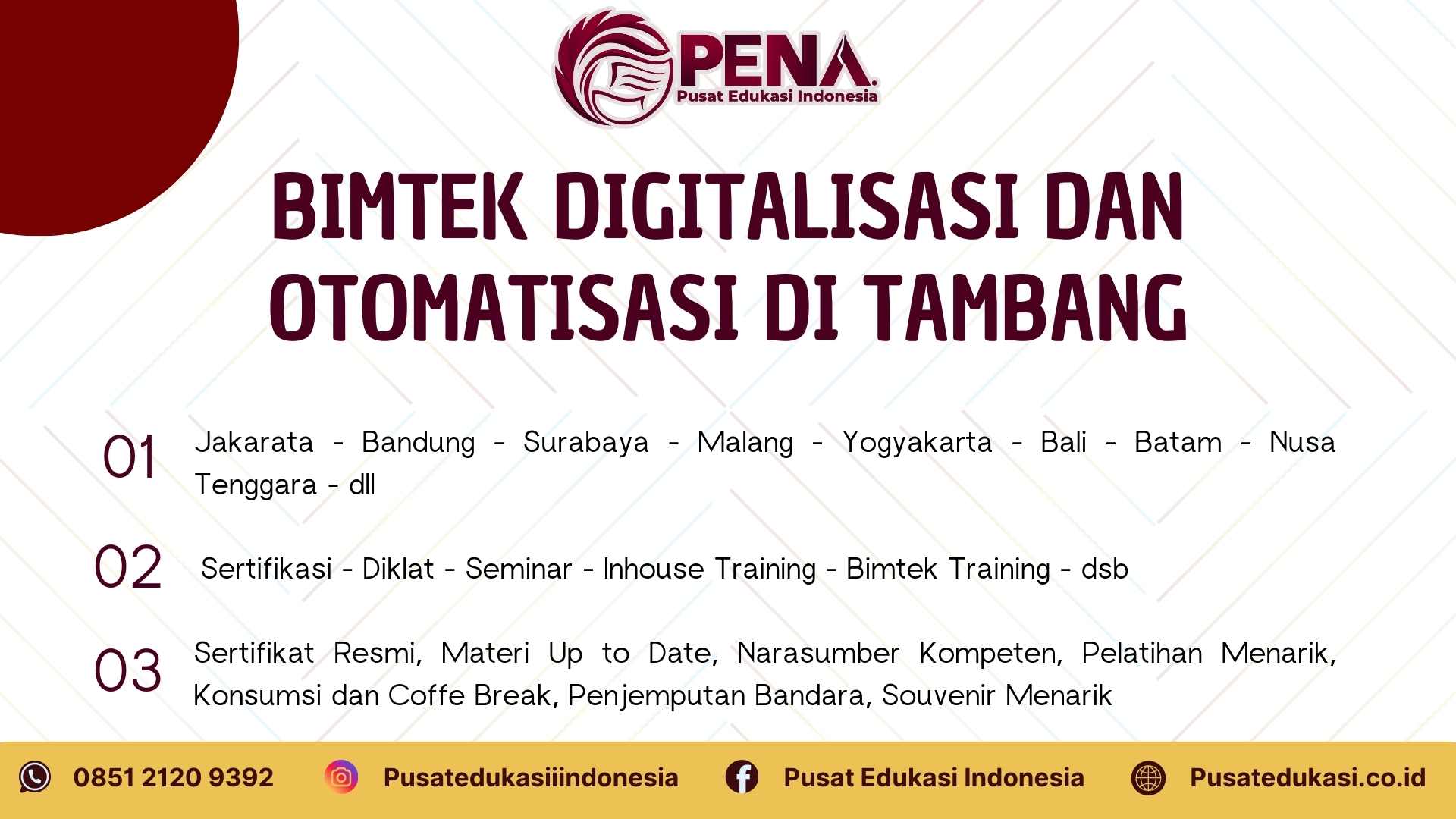 Bimtek Digitalisasi dan Otomatisasi Tambang Terbaru 2025/2026
