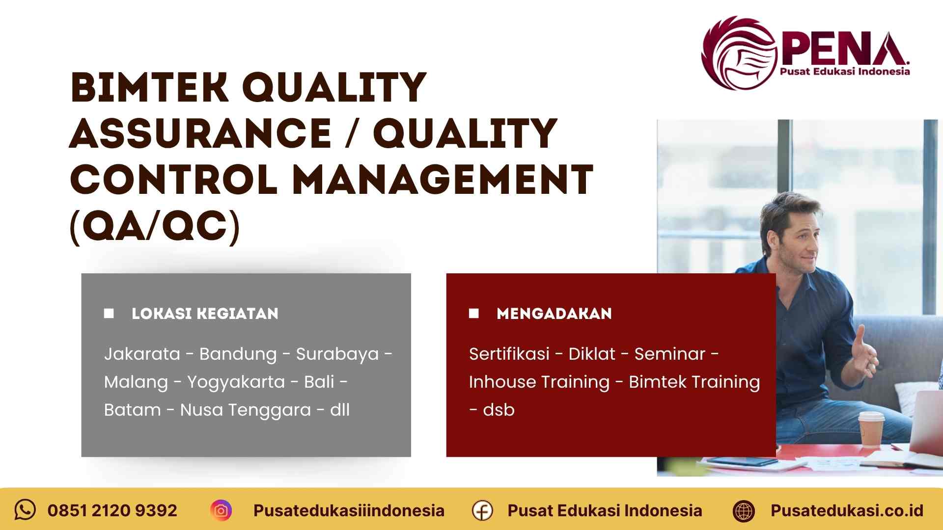 Bimtek Quality Assurance dan Quality Control Management (QA/QC) Terbaru 2025/2026