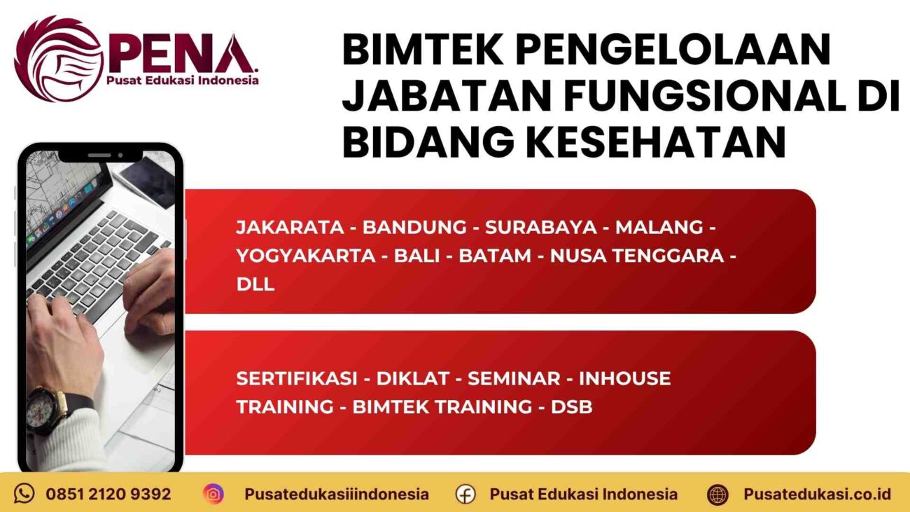 Bimtek Pengelolaan Jabatan Fungsional di Bidang Kesehatan Terbaru 2025/2026