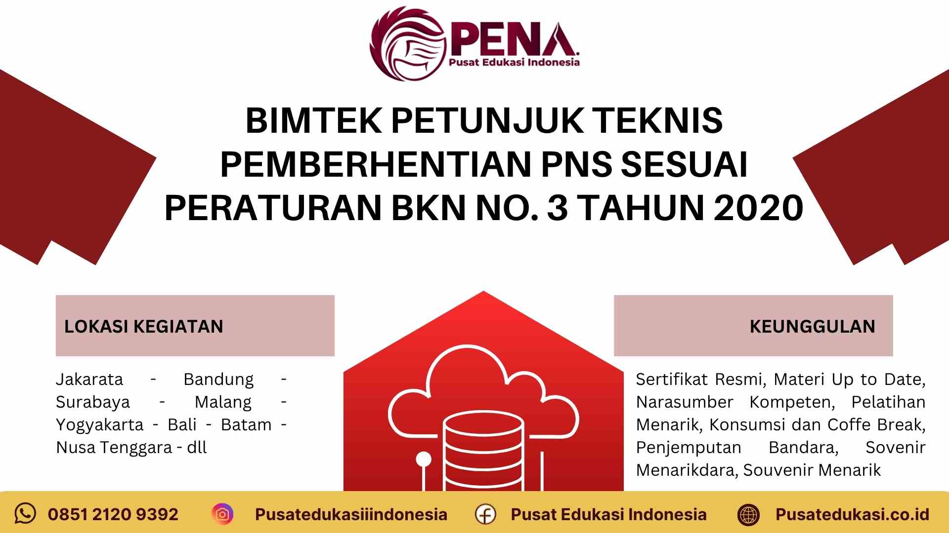 Bimtek Petunjuk Teknis Pemberhentian PNS sesuai Peraturan BKN No 3 Tahun 2020 Terbaru 2025/2026