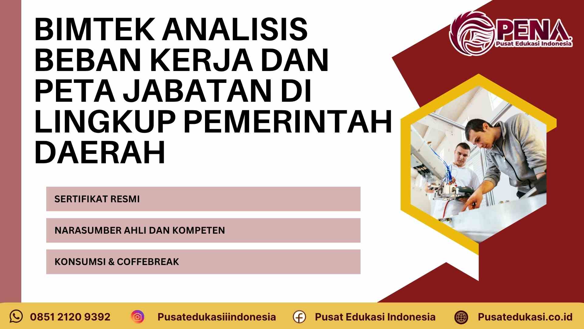Bimtek Analisis Beban Kerja (ABK) dan Peta Jabatan di Lingkup Pemerintah Daerah Terbaru 2025/2026