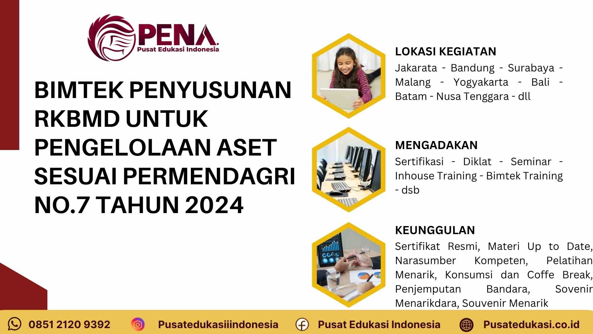 Pelatihan Penyusunan RKBMD untuk Pengelolaan Aset berdasarkan Permendagri No 7 Tahun 2024 Terbaru 2025/2026