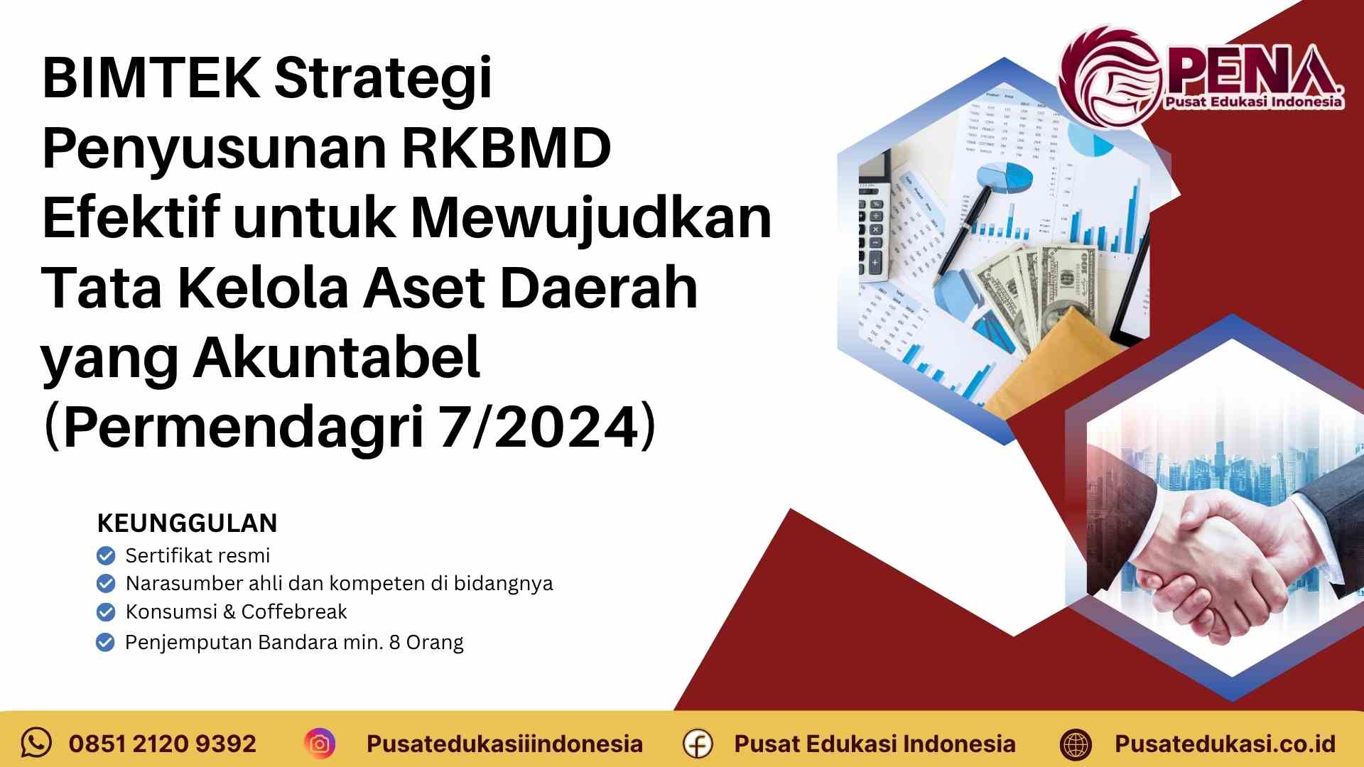 Bimtek Strategi Penyusunan RKBMD Efektif untuk Mewujudkan Tata Kelola Aset Daerah yang Akuntabel (Permendagri 7/2024) Terbaru 2025/2026