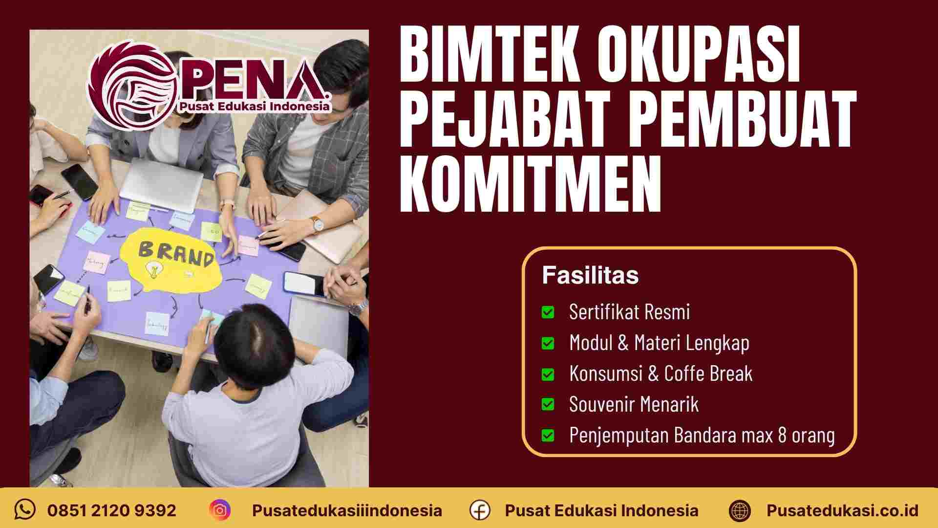 Bimtek Okupasi Pejabat Pembuat Komitmen (PPK) Terbaru 2025/2026