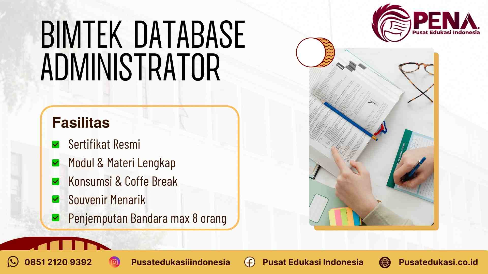 Bimtek Database Administrator Terbaru 2025/2026
