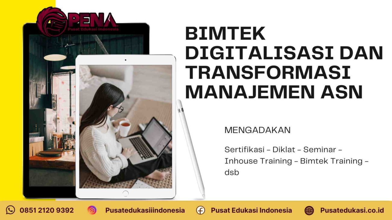 Training Digitalisasi dan Transformasi Manajemen ASN Terbaru 2025/2026