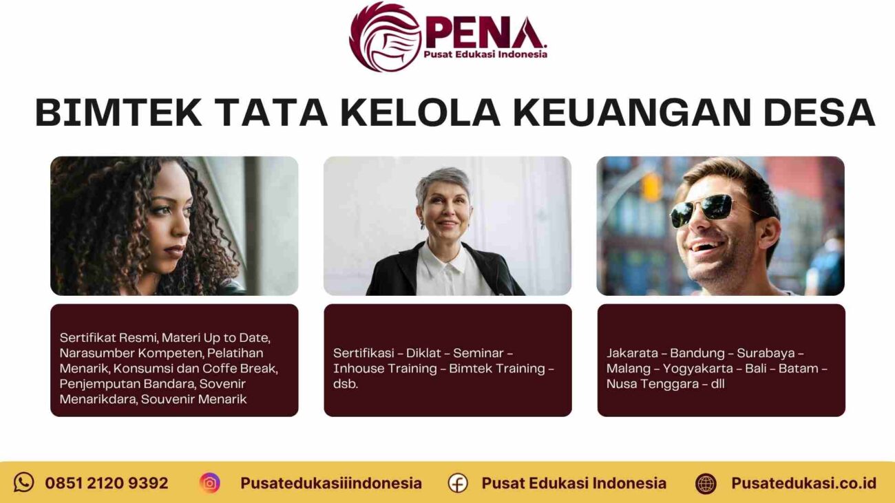 Pelatihan Tata Kelola Keuangan Desa 2025: Akuntabel, Transparan, Bebas Risiko Audit Terbaru 2025/2026