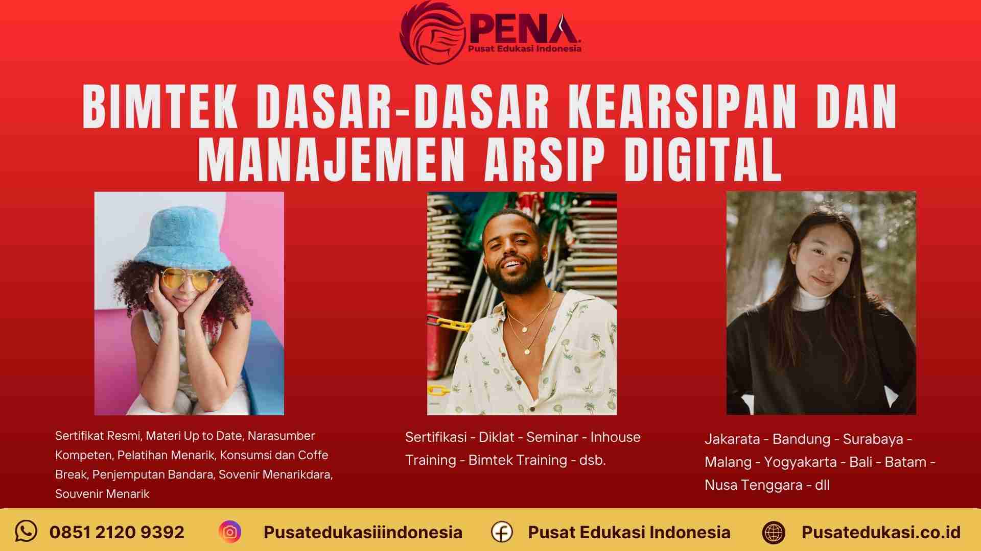 Bimtek Dasar Kearsipan dan Manajemen Arsip Digital: Tata Kelola Dokumen Elektronik Sesuai Standar Terbaru 2025/2026