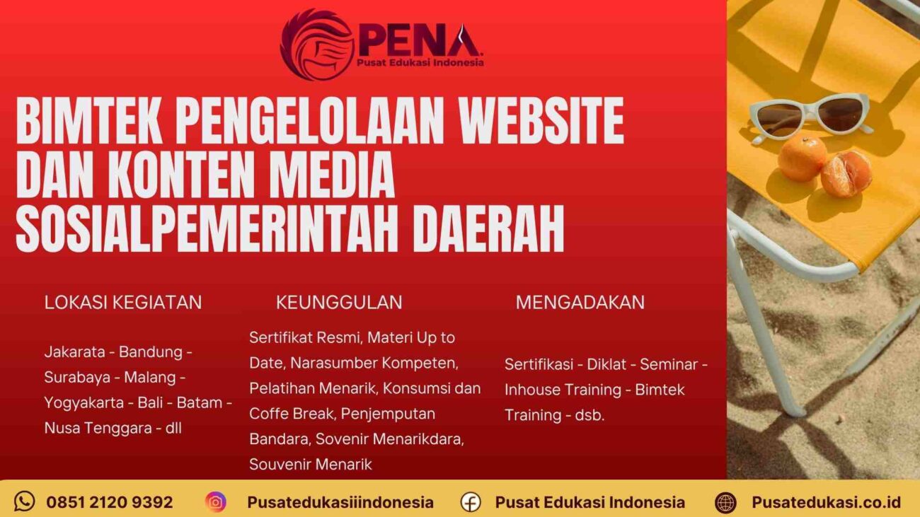 Pelatihan Optimalisasi Website dan Konten Medsos Pemda dengan Teknik SEO Terbaru 2025/2026