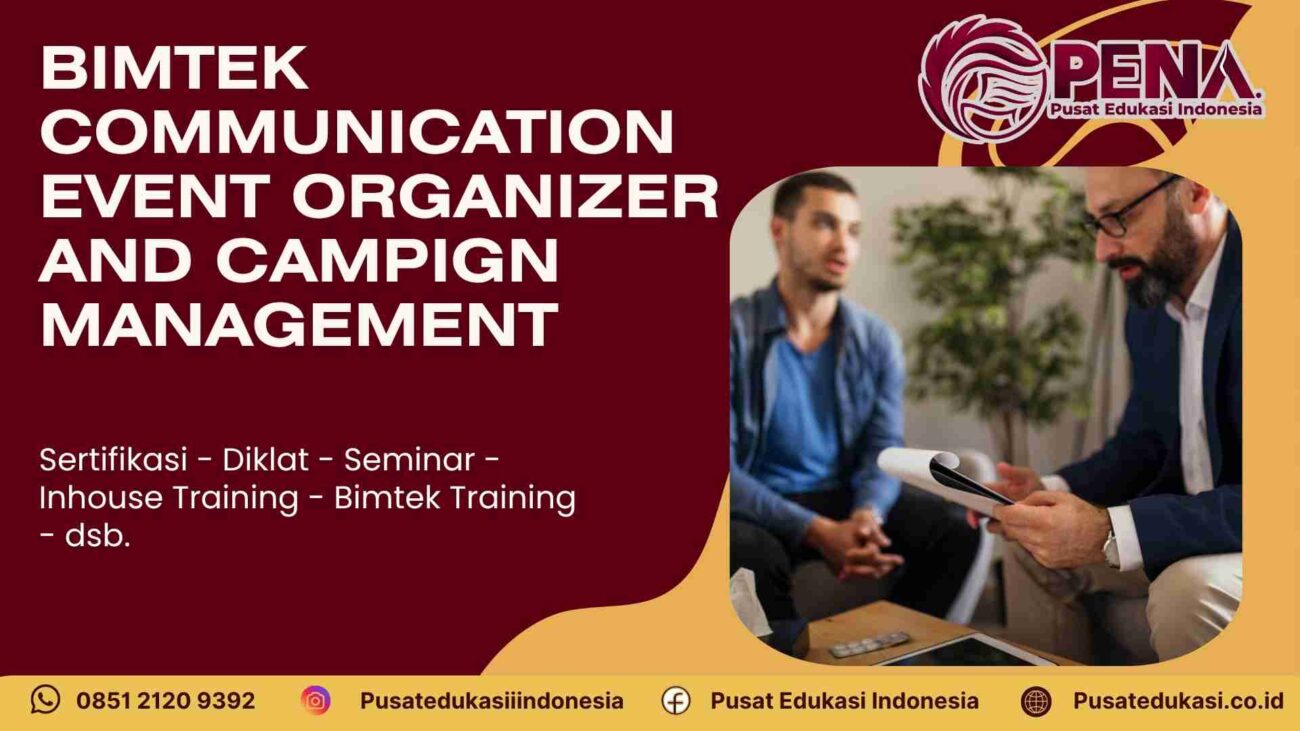 Pelatihan Bimtek Event Organizer (EO) and Campaign Management | Peningkatan Kompetensi SDM Terbaru 2025/2026
