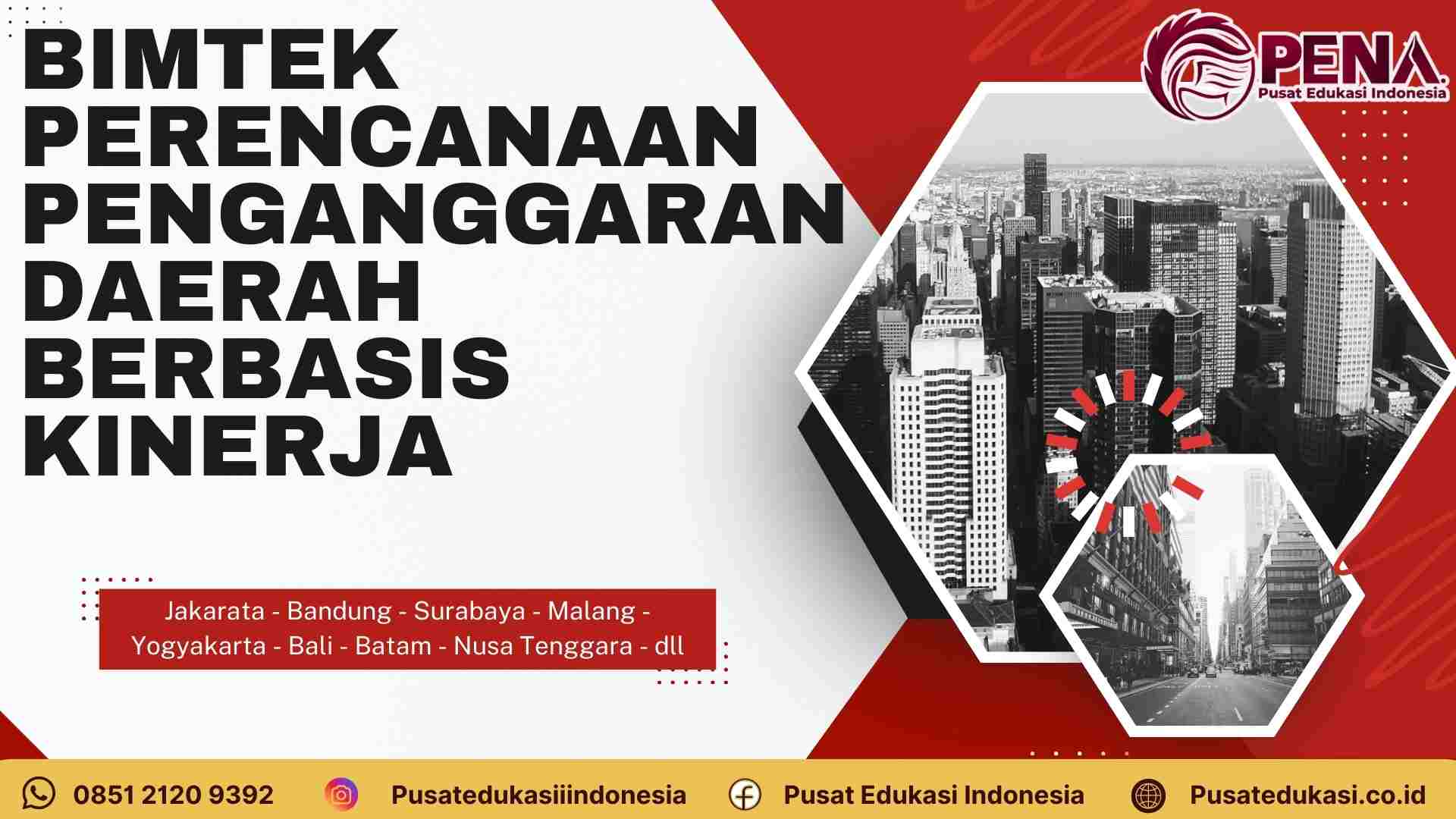 Training Perencanaan Penganggaran Daerah berbasis Kinerja Terbaru 2025/2026