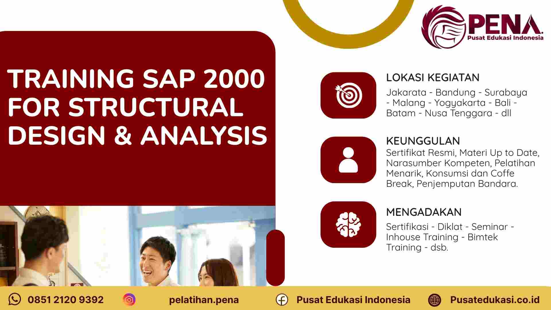 Bimtek SAP 2000 Terpercaya untuk Analisis Struktur Gedung, Jembatan, dan Infrastruktur 2026/2027