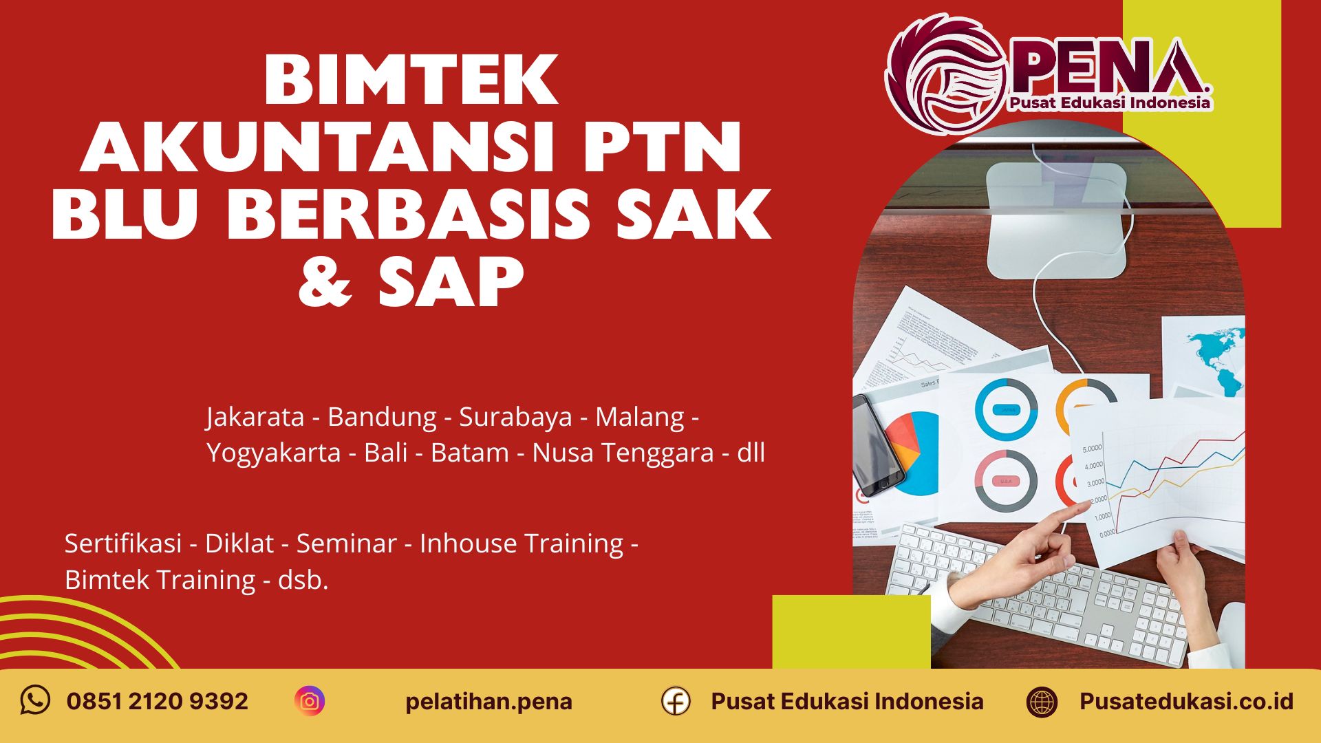 Bimtek Akuntansi PTN BLU Berbasis SAK & SAP Terbaru 2026/2027: Kuasai Laporan Keuangan Digital